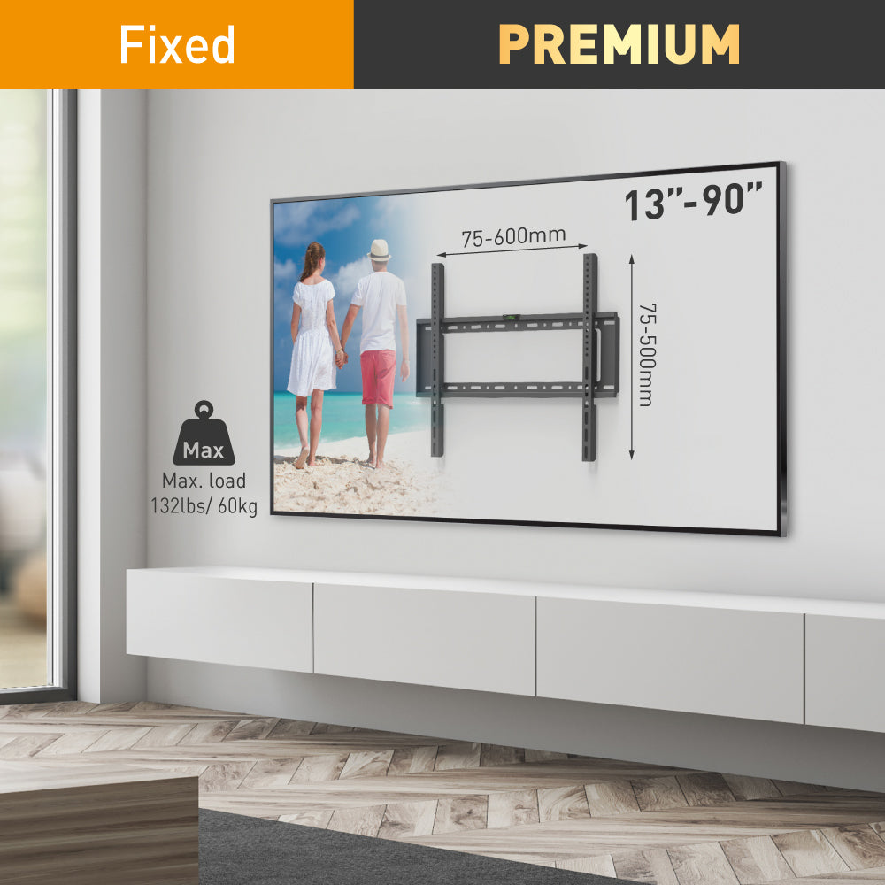 BARKAN BRK WALL MOUNT FLAT 13-90"