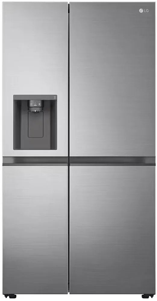 GC-L257SLXL 617L Non Plumbed Side by Side Fridge with Ice & Water Dispenser in Stainless Finish