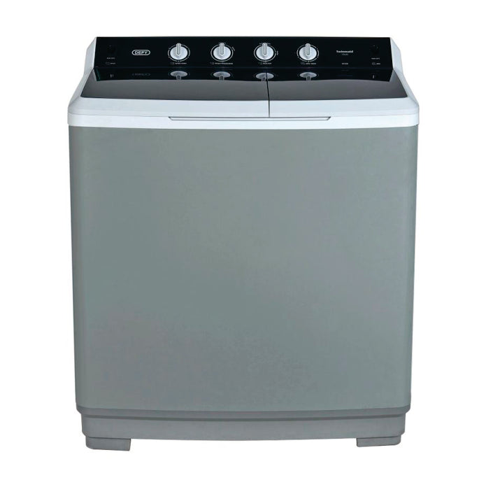 Defy DTT151 15kg metallic twin tub washing machine