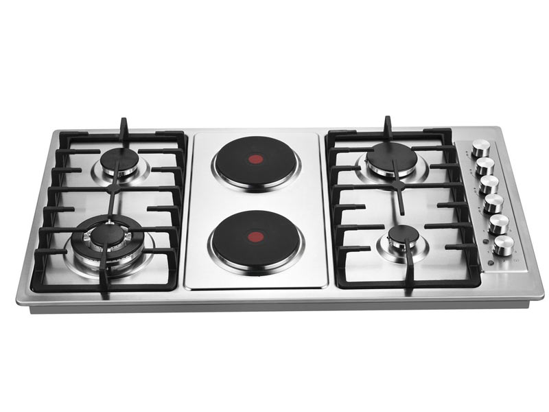 GOLDAIR HOB 4GAS+2ELECTRIC HOB