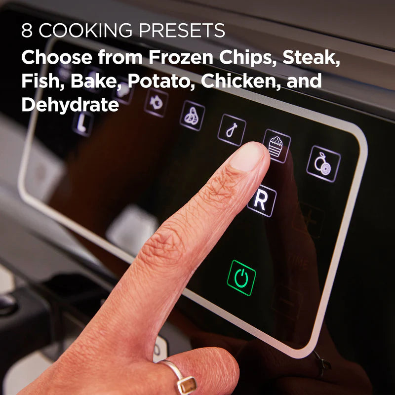 KENWOOD DUAL AIRFRYER BK METAL
