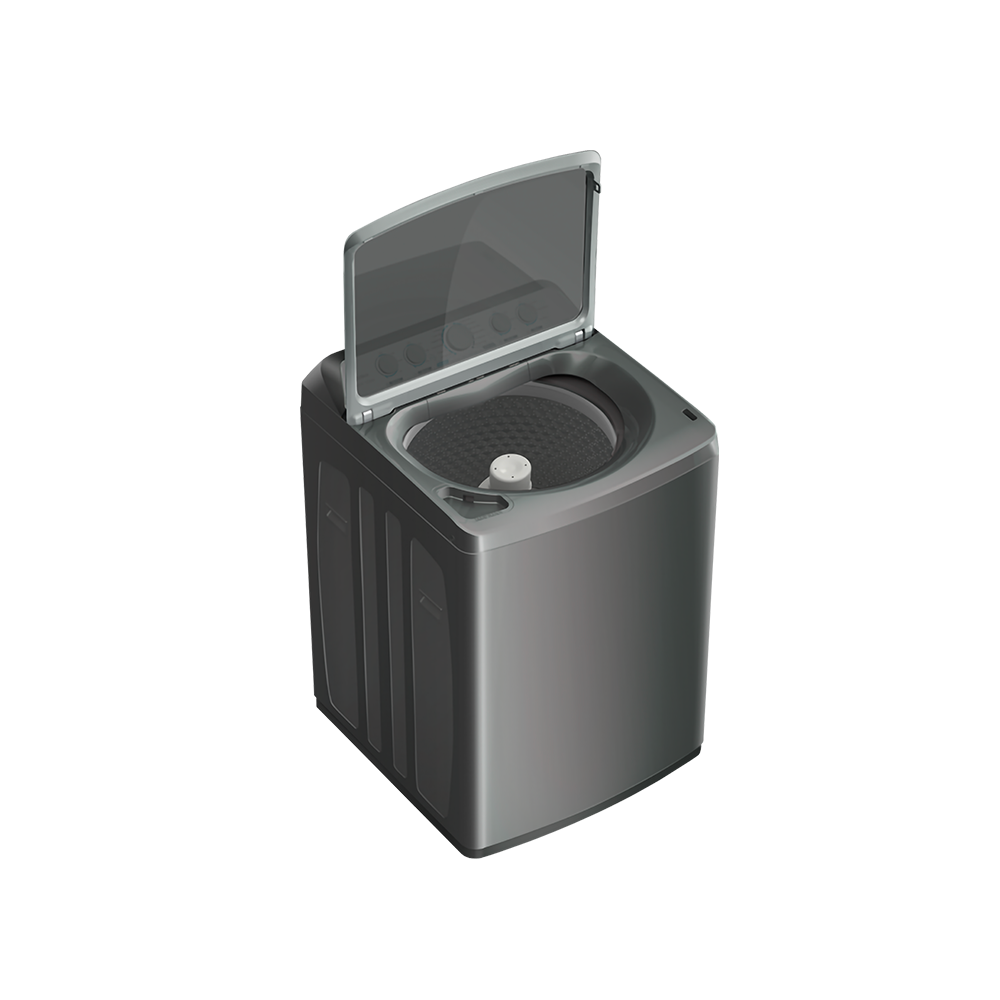 MIDEA TOP LOADER 21KG GRY