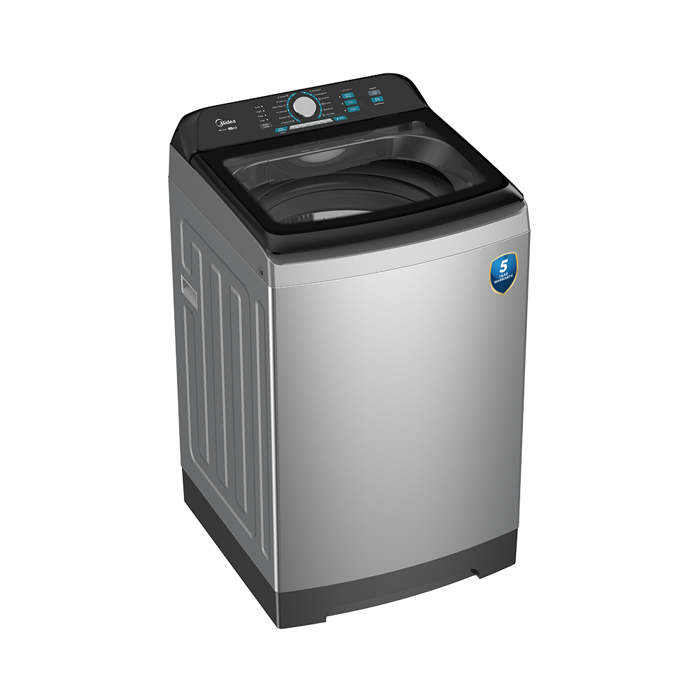 MIDEA 15KG TOP LOADER GREY WASHING MACHINE