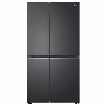 GC-B257SQYL 647L Side-by-Side Fridge in Black Finish