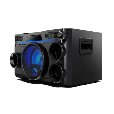 JVC XS-N438B Bluetooth speaker front view