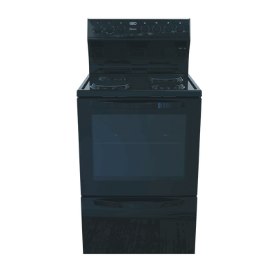 Defy DSS694 Kitchenaire Electric Stove - Black