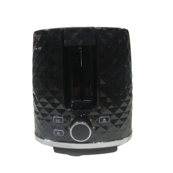 GOLDAIR TOASTER 2 SLICE DIAMOND S BLK