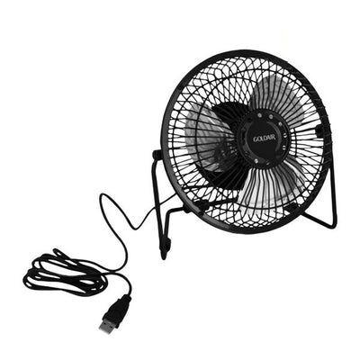 GOLDAIR FAN USB 15CM
