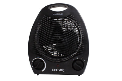 GOLDAIR FAN HEATER BLK