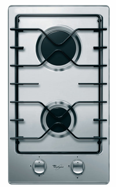 Whirlpool AKT 301/IX 30cm two-burner gas domino hob