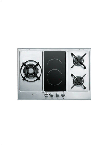 Whirlpool AKT 759/IX 73cm gas and electric built-in hob