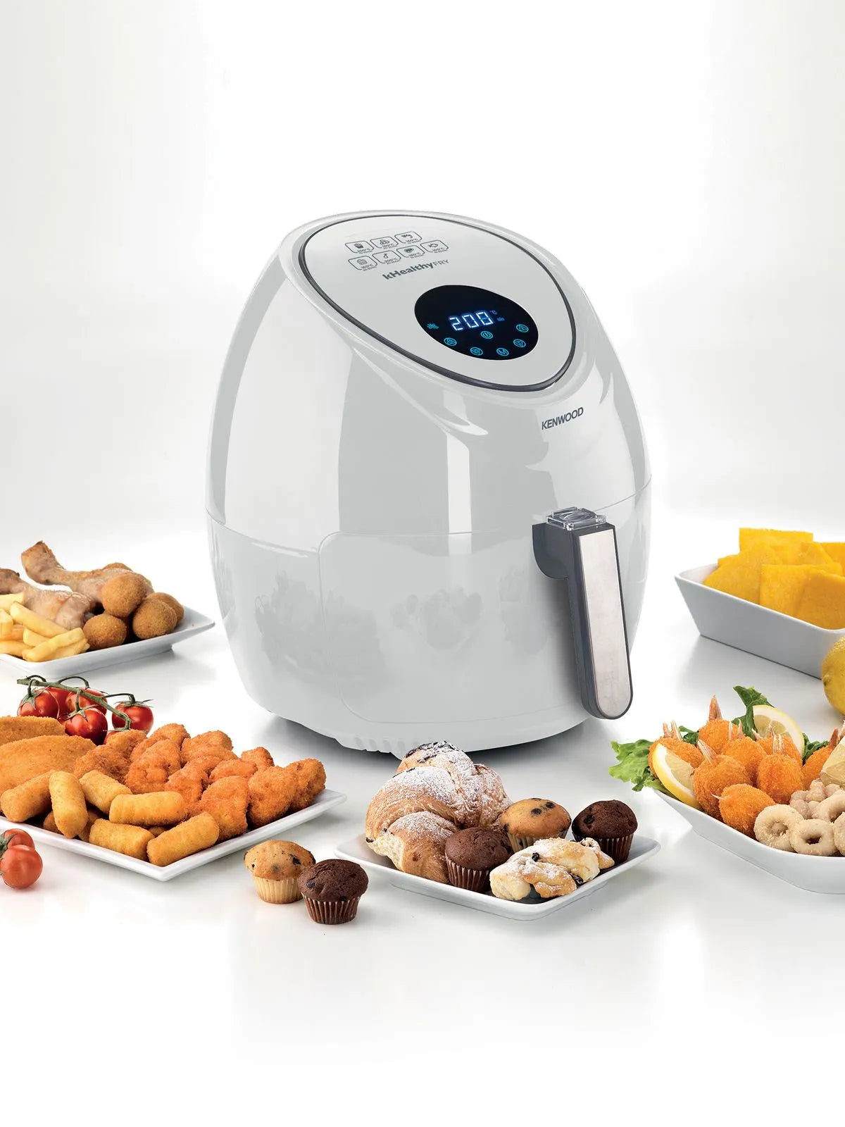 KENWOOD AIRFRYER 5.5L DGT WHT