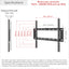BARKAN BRK WALL MOUNT FLAT 13-90"