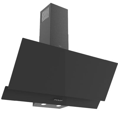 90cm Black Glass Cooker Hood SKU: D002