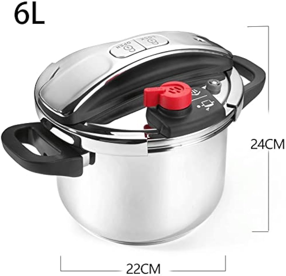 TAURUS PRESSURE COOKER 6L S/S