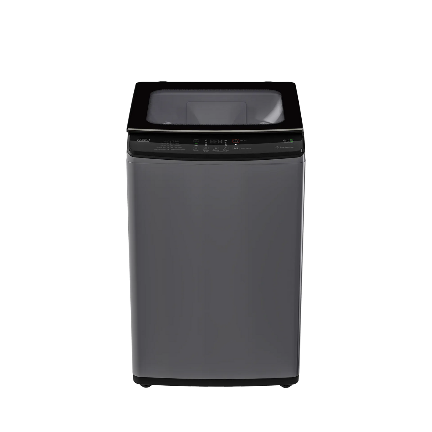 Defy DTL165 8kg Manhattan Grey top loader washing machine