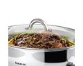 Taurus Skillet Adjustable Temperature Stainless Steel 38 X 26 X 13Cm 2400W "Inox Torrat" # Product # 980200