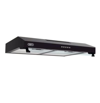 DEFY 60cm Standard Cooker Hood Black DCH60B
