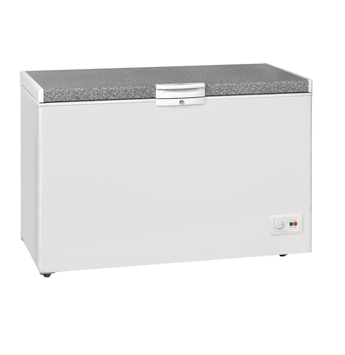 Defy DMF454 386L white multimode chest freezer