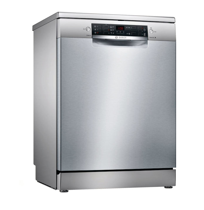 Bosch SMS45NI00Z 13 Place Freestanding Dishwasher Serie 4 Silver Inox