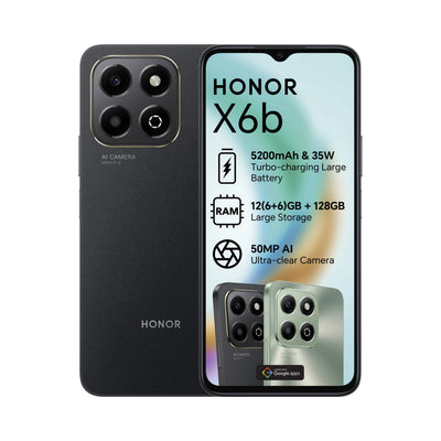 Honor X6B Black 128GB 4G