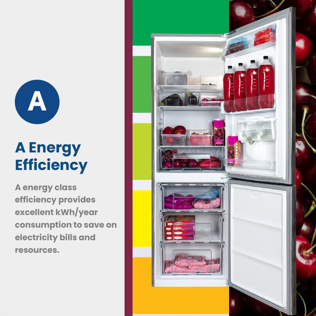 KIC FRIDGE BOTTOM FREEZER GREY