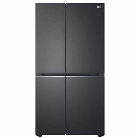 GC-B257SQYL 647L Side-by-Side Fridge in Black Finish