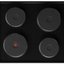 DEFY HOB 600 SLIMELINE SOLID NCP BLK