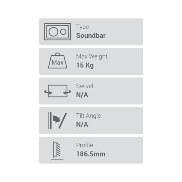 SPACE BRK SOUND BAR 32-7"