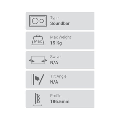 SPACE BRK SOUND BAR 32-7"