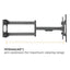 SPACE BRK WALL MOUNT FULL MOT 43"-80"