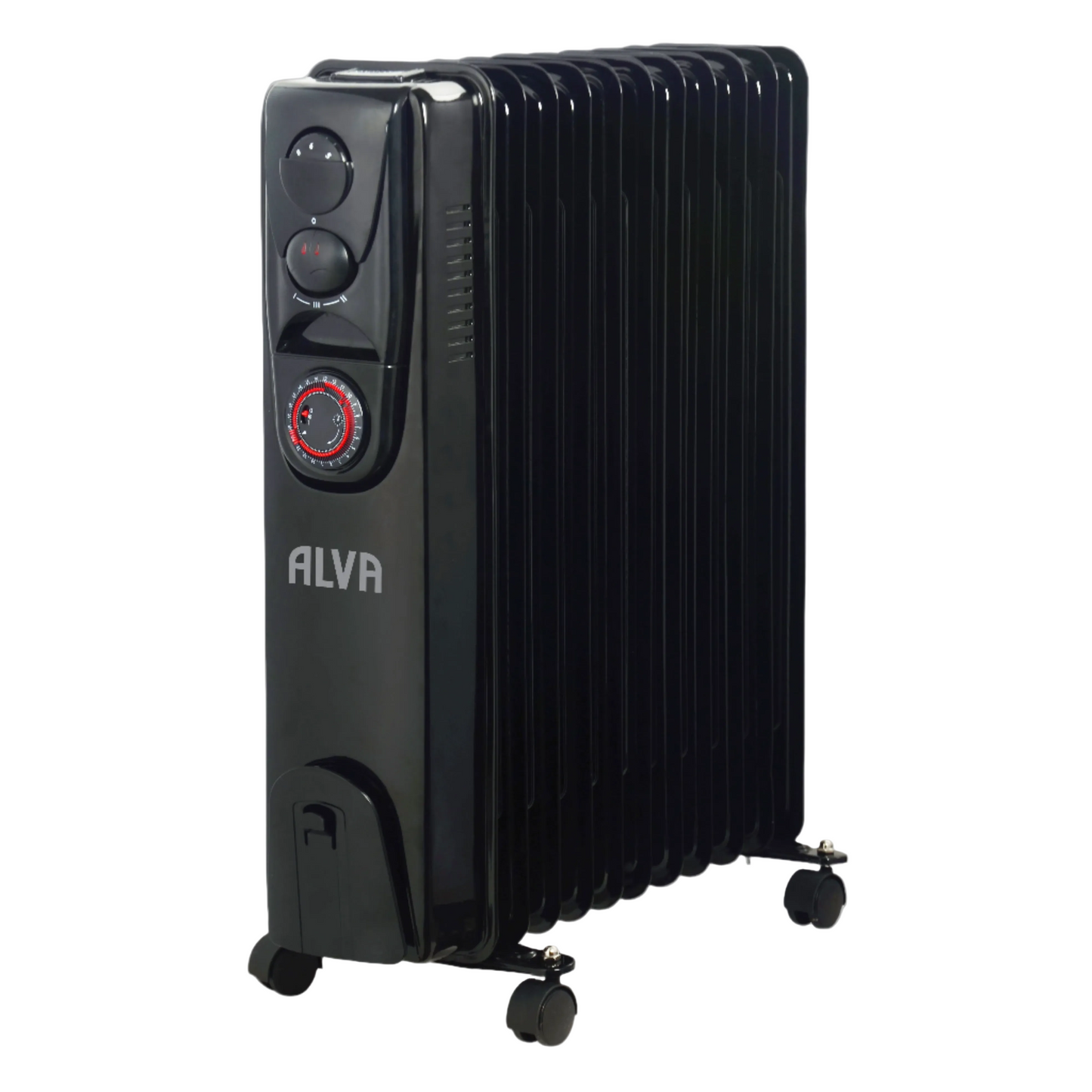 Alva AOH202-11 11 fin 2500W oil filled heater with timer