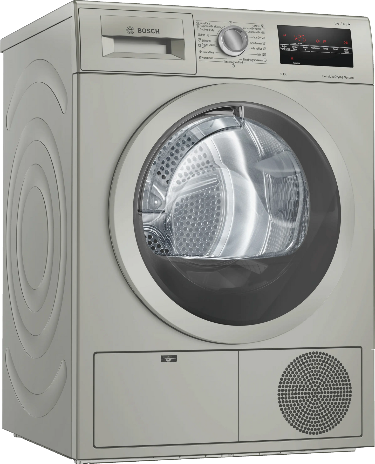 Bosch Series 6 9kg Condenser Tumble Dryer Graphite WTG8640SZA