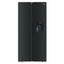 DEFY FRIDGE SIDE BY SIDE WD GLASS D BLK