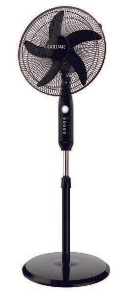 GOLDAIR FAN STAND 16" RECHARGEBLE