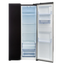DEFY FRIDGE SIDE BY SIDE WD GLASS D BLK