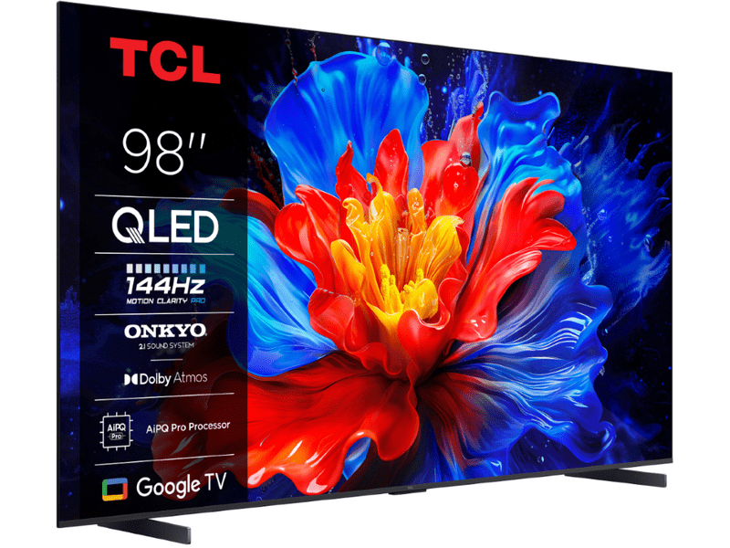 TCL 98P8K 98 inch QLED 4K Google TV