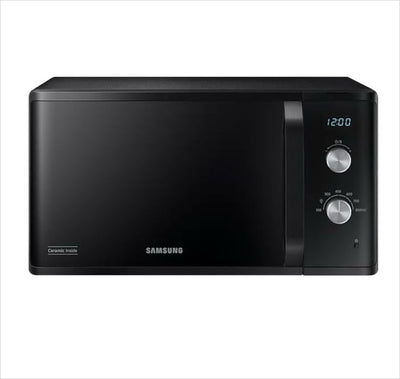 samsung microwave solo black 23l ms23k3614ak