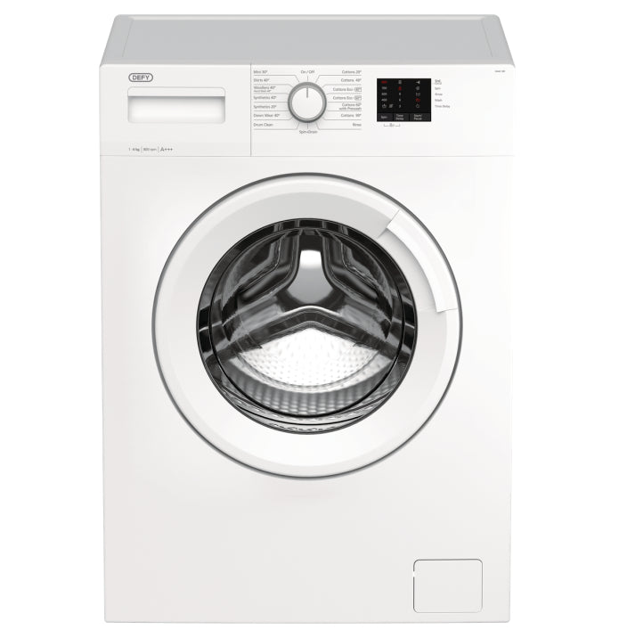 Defy 6kg Front Loader Washing Machine DAW381 - White