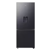 Bottom Freezer with Water Dispenser and All Round Cooling, Black, 459L