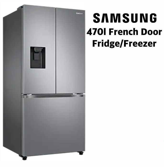 SAMSUNG 470L FRENCH DOOR FRIDGE/FREEZER