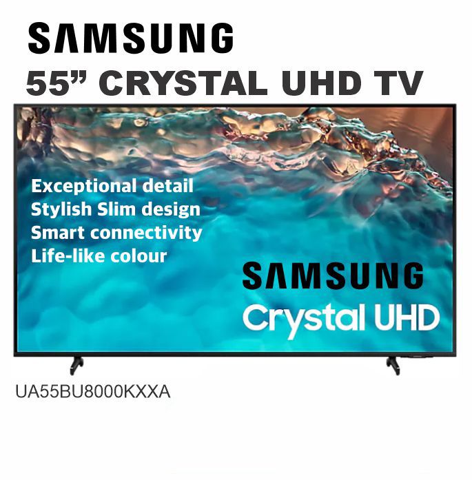 SAMSUNG 55" CRYSTAL UHD TV
