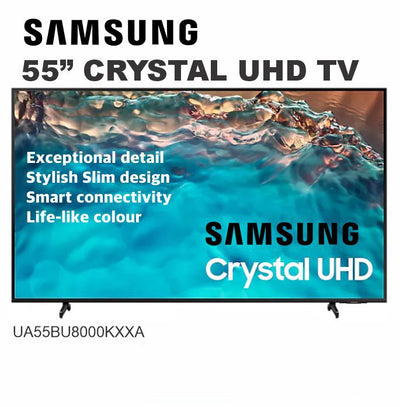 SAMSUNG 55" CRYSTAL UHD TV