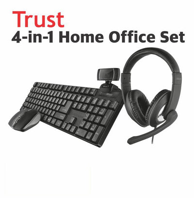 TRUST 4 IN 1 HOME OFFICE SET